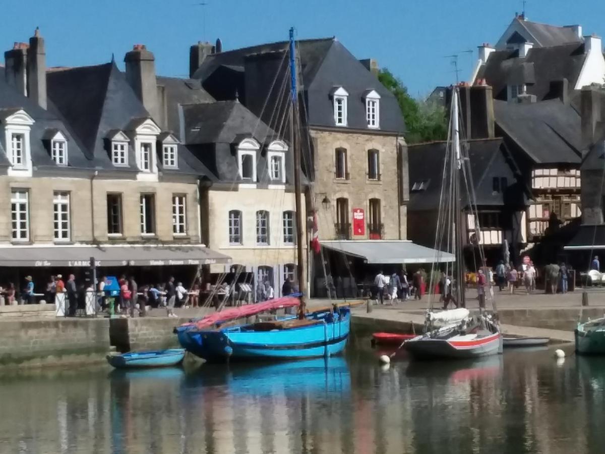 Ferienwohnung La Rose Tremiere Erdeven Exterior foto