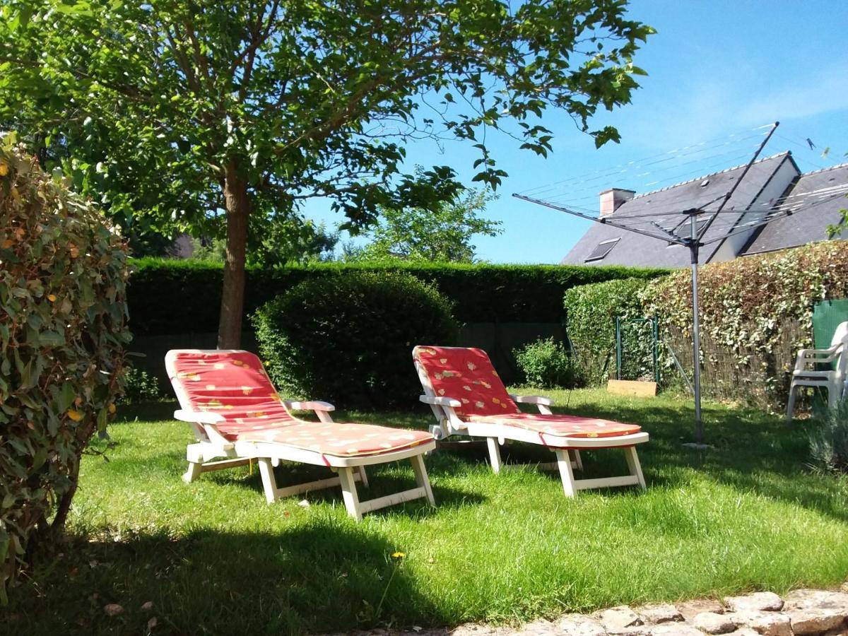 Ferienwohnung La Rose Tremiere Erdeven Exterior foto